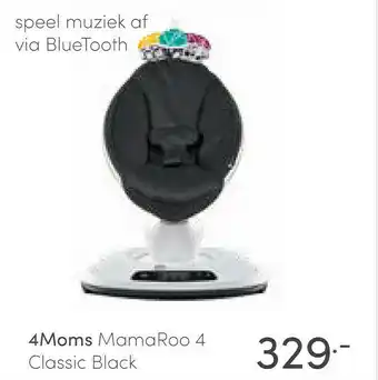 Baby & Tiener 4Moms MamaRoo 4 Classic Black aanbieding