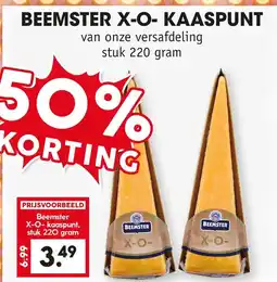 Coop Beemster X-O- kaaspunt aanbieding