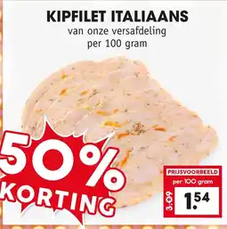 Coop Kipfilet Italiaans aanbieding