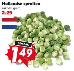 Coop Hollandse spruiten aanbieding