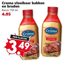 Coop Croma vloeibaar bakken en braden aanbieding
