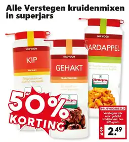 Coop Verstegen kruidenmixen aanbieding
