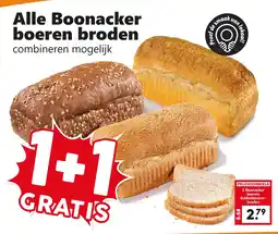Coop Alle Boonacker boeren broden aanbieding