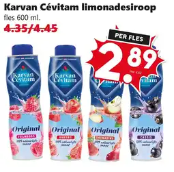 Coop Karvan Cévitam limonadesiroop aanbieding