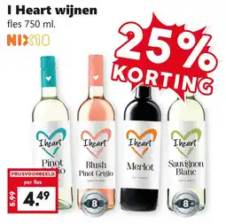 Coop I Heart wijnen aanbieding