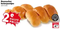 Coop Boonacker boterpuntjes aanbieding