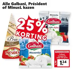 Coop Alle Galbani, Président of MinusL kazen aanbieding