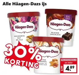 Coop Häagen-Dazs ijs aanbieding