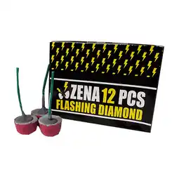 Zena Vuurwerk Zena Flashing Diamond 12 stuks (160) aanbieding
