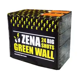 Zena Vuurwerk Zena Green Wall 24sh (8) aanbieding