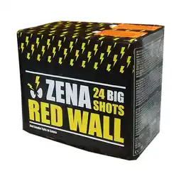 Zena Vuurwerk Zena Red Wall 24sh (8) aanbieding