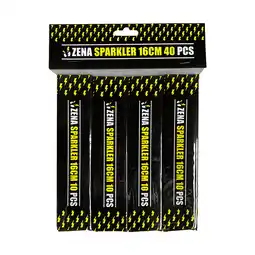 Zena Vuurwerk Zena Sparkler 16cm 40 stuks (80) aanbieding