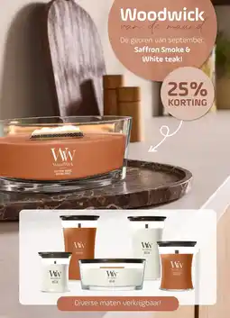 Coppelmans Woodwick van de maand aanbieding