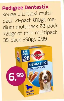 Coppelmans Pedigree Dentastix aanbieding