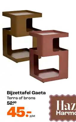 Kwantum Hazel Harmony Bijzettafel Gaeta aanbieding