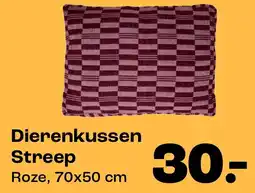 Kwantum Dierenkussen Streep aanbieding