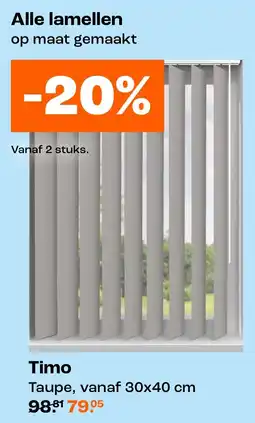 Kwantum Timo aanbieding