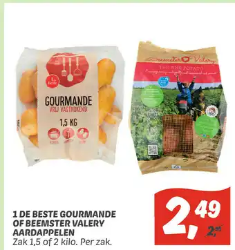 Dekamarkt 1 de beste gourmande of beemster valery aardappelen aanbieding