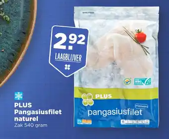 PLUS PLUS Pangasiusfilet naturel aanbieding