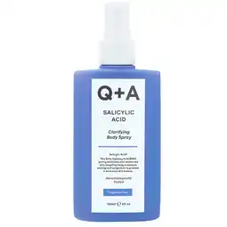 Holland & Barrett 2e product 50% korting | Q+A Salicylic Acid Body Spray - 150ml aanbieding
