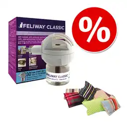 Zooplus Feliway Classic + 2 Valeriaankussentjes Baldini - Rustgevende Set voor Katten aanbieding