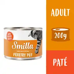 Zooplus 6x200g (4 Smaken) Smilla Gevogeltepannetje Kattenvoer aanbieding