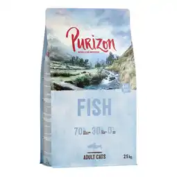 Zooplus 2,5kg Adult Vis Purizon Kattenvoer aanbieding