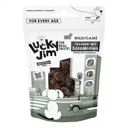Zooplus 70g Lucky Jim Salamini Wilde hondensnacks aanbieding
