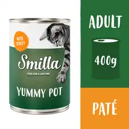 Zooplus 20x400g Smulpannetje Kalkoen Smilla Kattenvoer aanbieding
