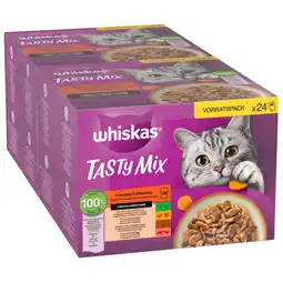 Zooplus 144x85g Country Collection in Saus Tasty Mix Whiskas Kattenvoer Portiezakjes aanbieding