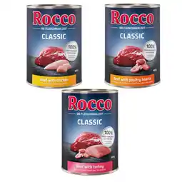 Zooplus 24x400g Gevogelte Mix (3 Smaken) Rocco Classic Hondenvoer aanbieding