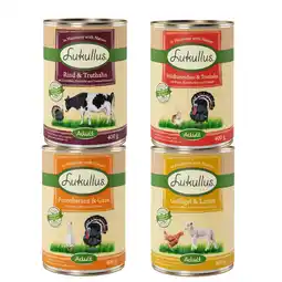 Zooplus 24x400g Combinatie II (4 Smaken) Lukullus Hondenvoer aanbieding