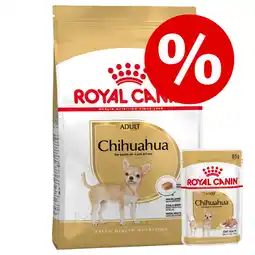Zooplus 3kg Droogvoer + 12x85g Natvoer Chihuahua Adult Royal Canin Hondenvoer aanbieding