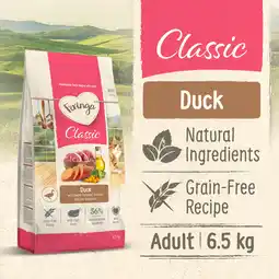 Zooplus Feringa Adult Classic Eend - Nieuw Receptuur: Dubbelpak: 2 x 6,5 kg ( 13 kg ) aanbieding