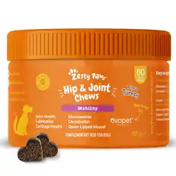 Zooplus 20% korting! 2 x Zesty paws hondensnacks - Hip & Joint Chews Kalkoen 50 Kauwtabletten aanbieding