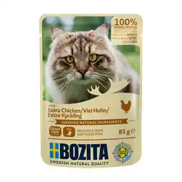 Zooplus 24x85g Chicken Economy Pack Bozita Morsels in Sauce Pouch Hondenvoer aanbieding