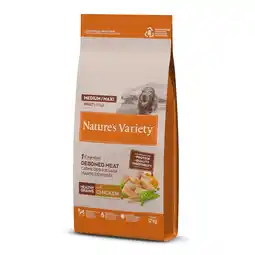 Zooplus Nature's Variety Healthy Grains Medium/Maxi Adult Kip - Dubbelpak 2 x 12 kg aanbieding