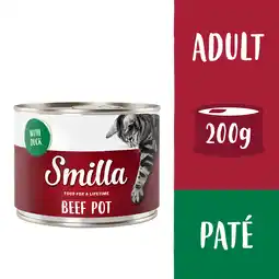 Zooplus Smilla Rundvlees 6 x 200g Kattenvoer - Rund met Eend aanbieding