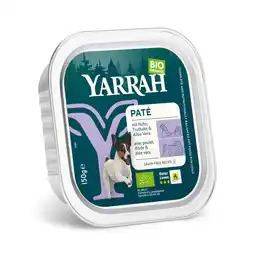 Zooplus Yarrah Biologische Paté 12 x 150 g - Bio-Kalkoen met Bio-Aloe Vera aanbieding
