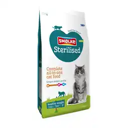 Zooplus 2x10kg Smolke Sterilised Weight Control Kattenvoer aanbieding