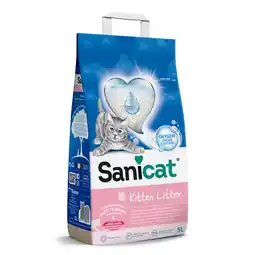 Zooplus 2x5L Sanicat Kitten kattenbakvulling aanbieding