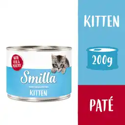 Zooplus 6x200g Kitten met Kalf & Kip Smilla Kattenvoer aanbieding