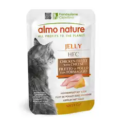 Zooplus Almo Nature Classic Maaltijdzakjes Multipak Kattenvoer 6 x 55 g - Kipfilet & Kaas aanbieding