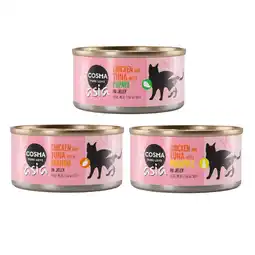 Zooplus 24x170g Cosma Asia Fruit Mixpakket 1 Katten Natvoer aanbieding