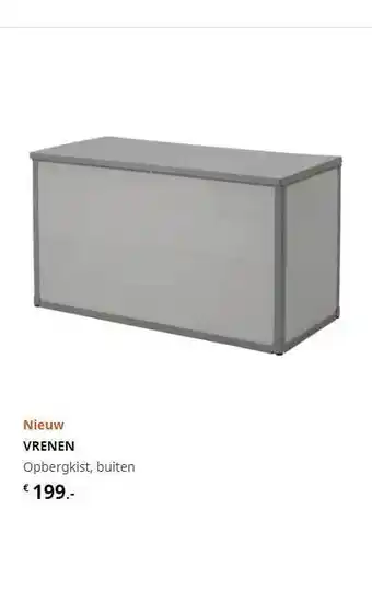 IKEA Vrenen Opbergkist Buiten aanbieding