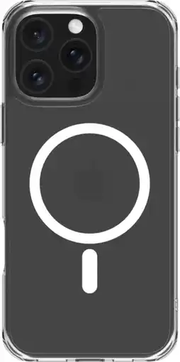 Coolblue BlueBuilt Protective Back Cover met MagSafe iPhone 16 Pro Max Transparant aanbieding