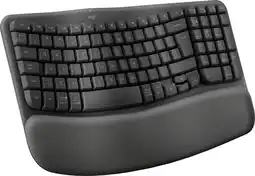 Coolblue Logitech Wave Keys Draadloos Ergonomisch Toetsenbord QWERTY aanbieding