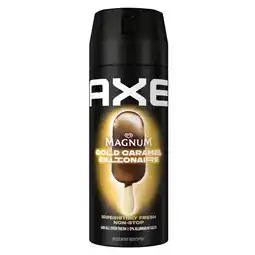 De Online Drogist Axe Deodorant Bodyspray Magnum Gold Caramel Billionaire aanbieding