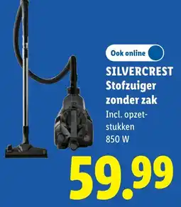 Lidl Silvercrest Stofzuiger zonder zak aanbieding
