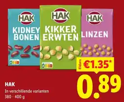 Lidl Hak aanbieding